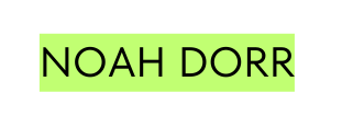 Noah dorr