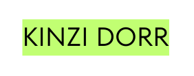 Kinzi dorr